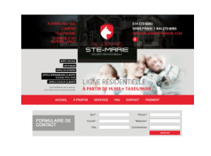Alarme Ste-Marie